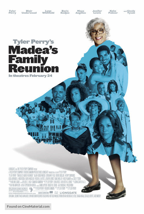 Madea's Family Reunion Cinema Movie Poster A2 Size
