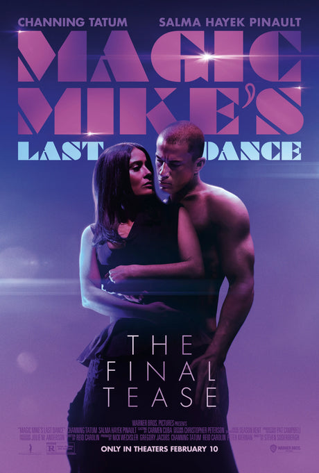 Magic Mike's Last Dance A2 Size Movie Poster-Pixel Demon