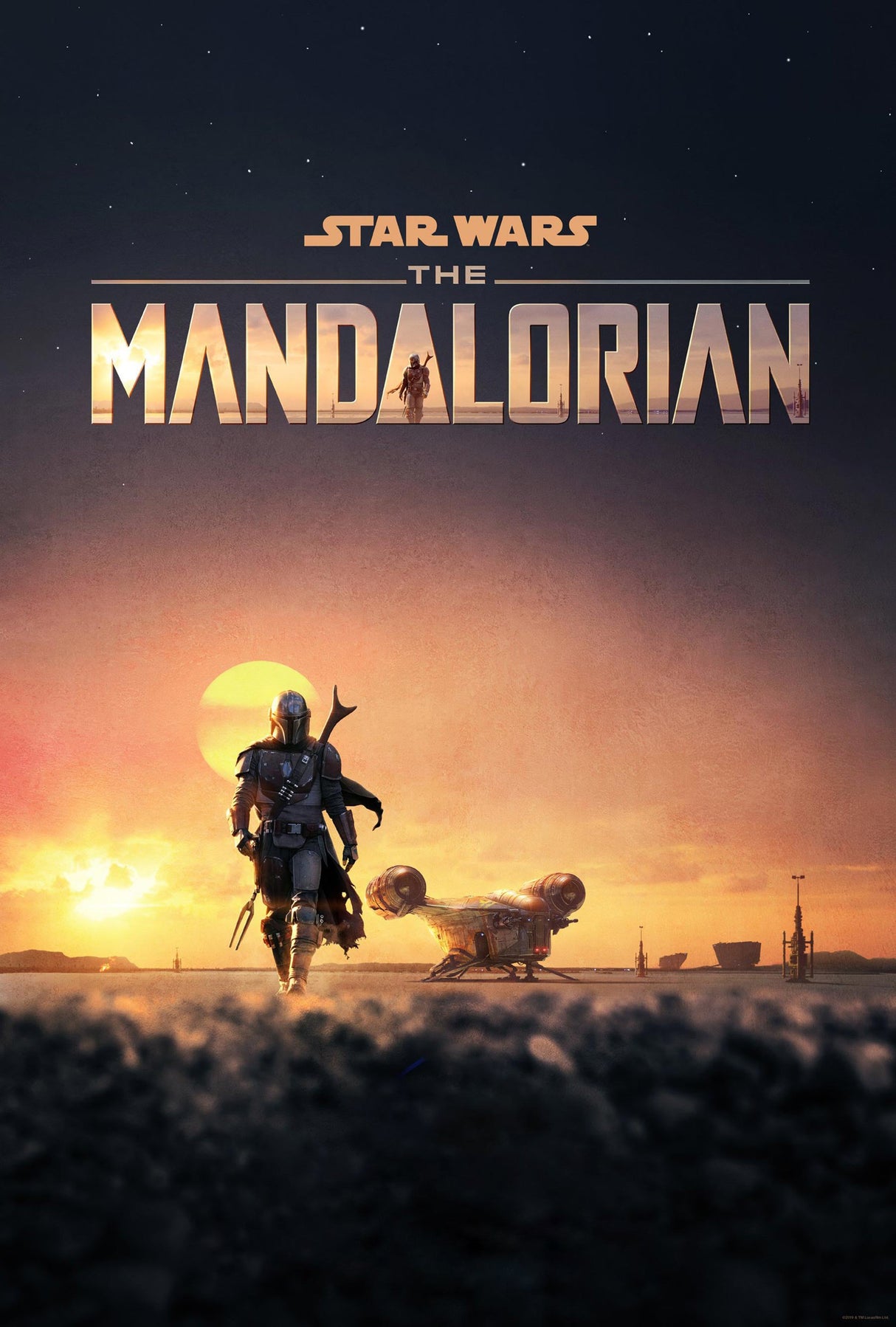 The Mandalorian Design 17 A2 Size Posters-Pixel Demon