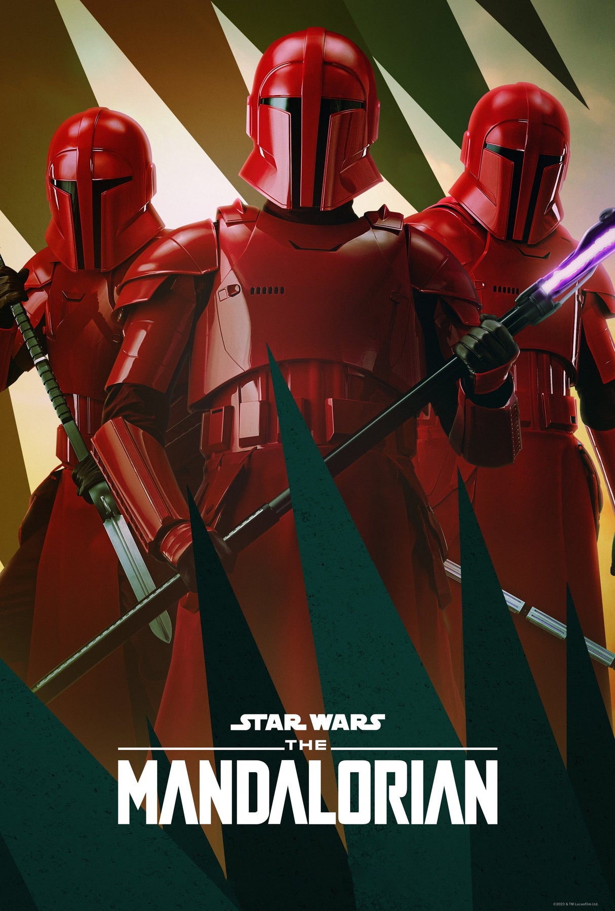 The Mandalorian Design 1 A2 Size Posters-Pixel Demon