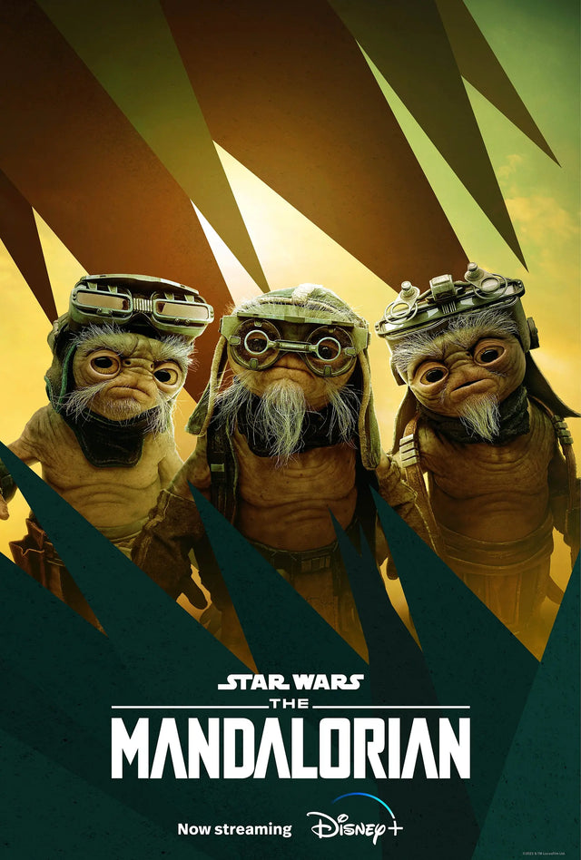 The Mandalorian Design 2 A2 Size Posters-Pixel Demon