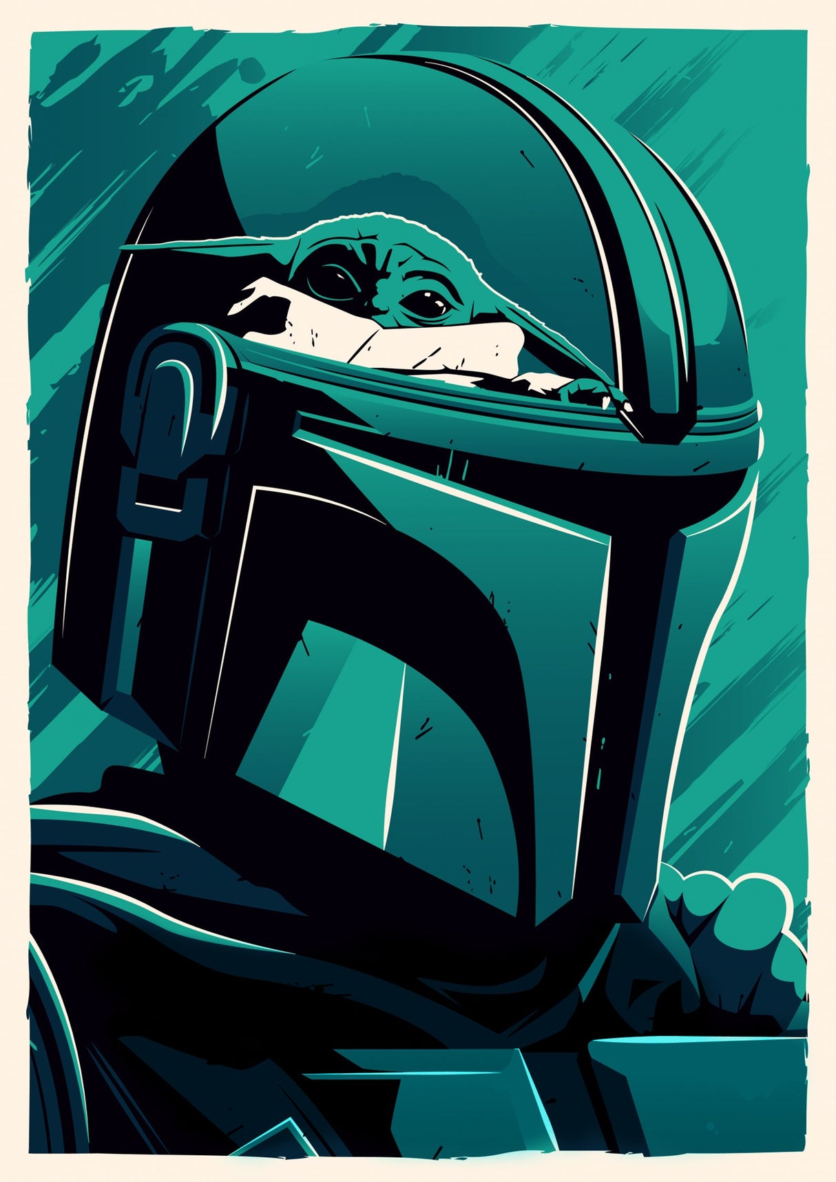 The Mandalorian Design 4 A2 Size Posters-Pixel Demon