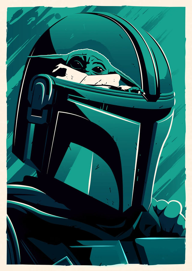The Mandalorian Design 4 A2 Size Posters-Pixel Demon