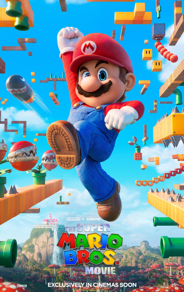 Super Mario Bros. Movie Style 11 A2 Size Movie Poster-Pixel Demon