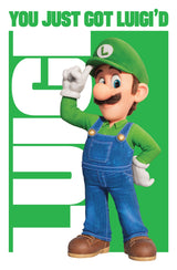 Super Mario Bros. Movie Style 13 A2 Size Movie Poster-Pixel Demon