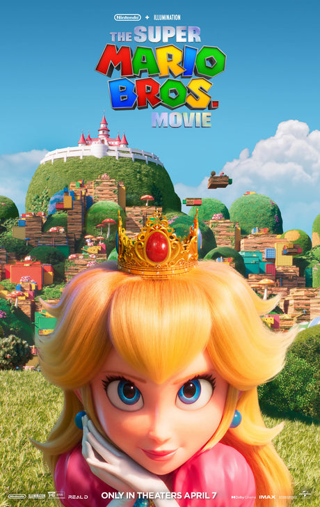 Super Mario Bros. Movie Style 14 A2 Size Movie Poster-Pixel Demon