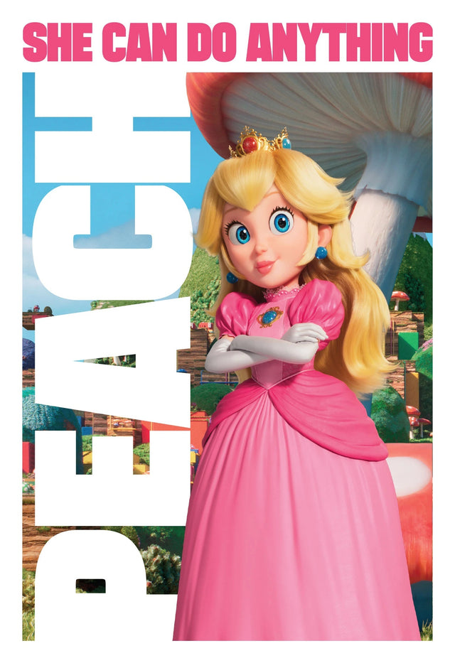 Super Mario Bros. Movie Style 20 A2 Size Movie Poster-Pixel Demon