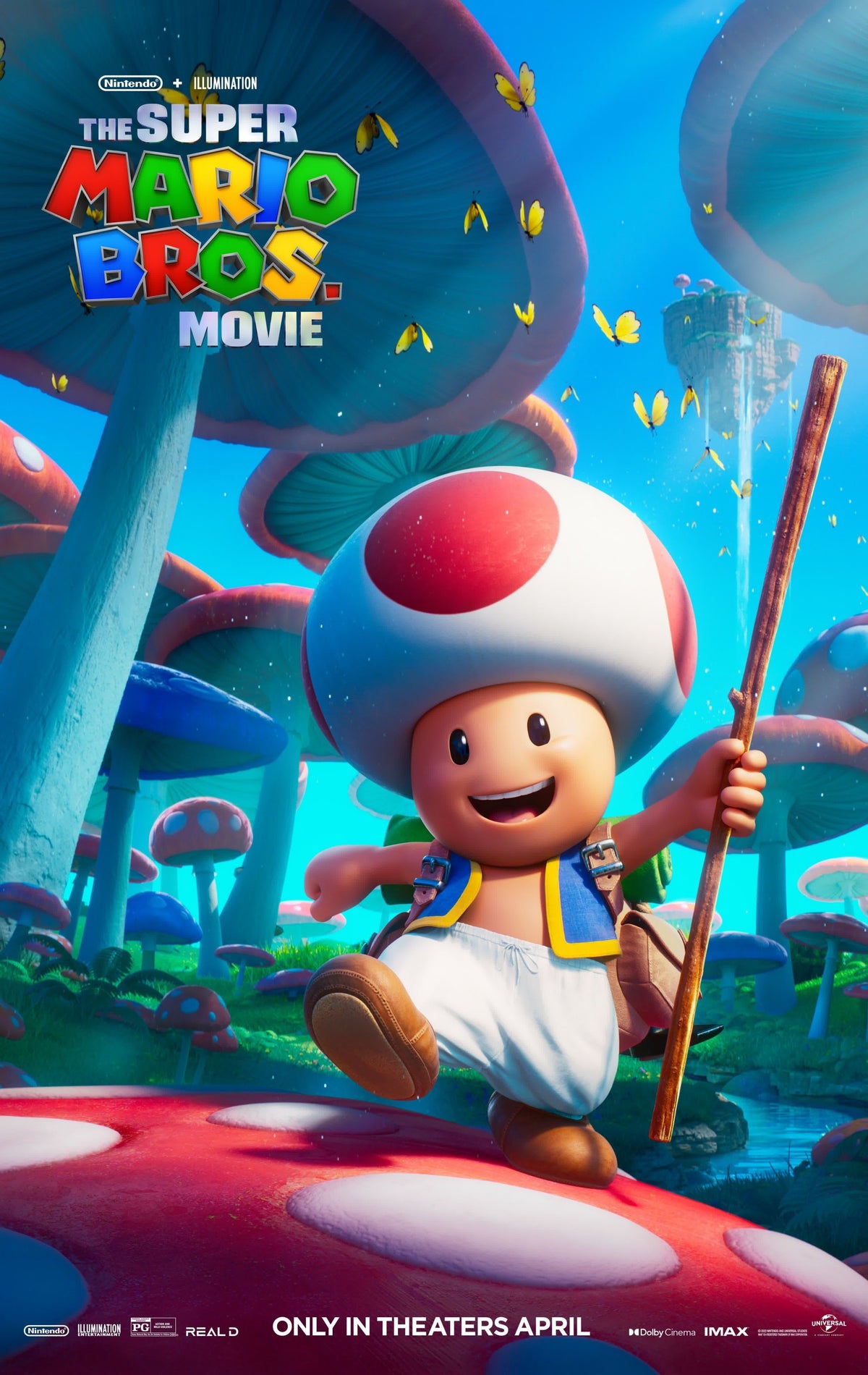 Super Mario Bros. Movie Style 3 A2 Size Movie Poster-Pixel Demon