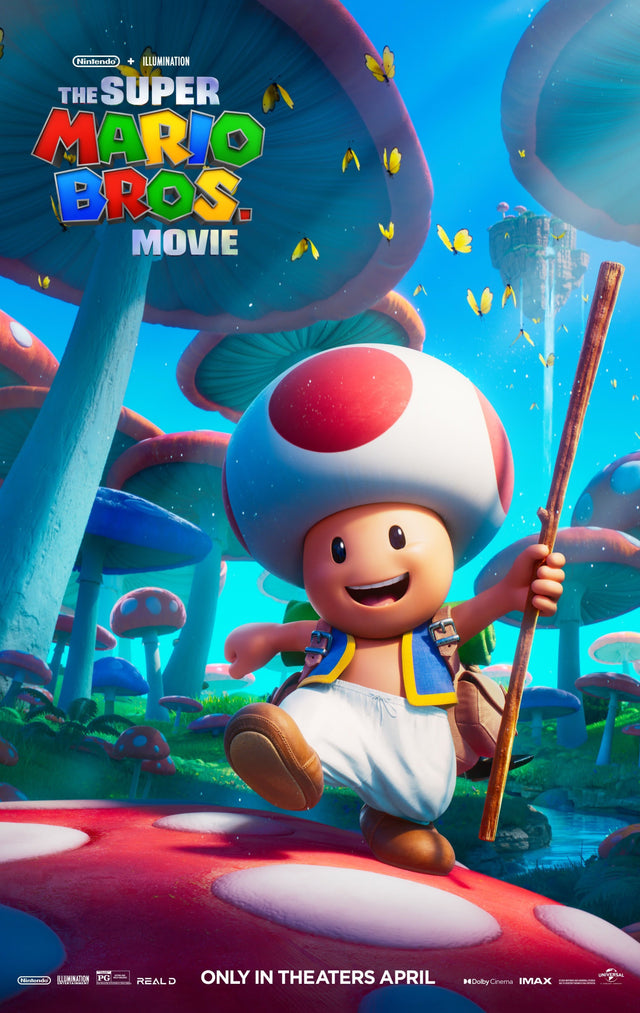Super Mario Bros. Movie Style 3 A2 Size Movie Poster-Pixel Demon