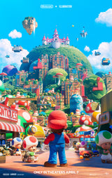Super Mario Bros. Movie Style 9 A2 Size Movie Poster-Pixel Demon