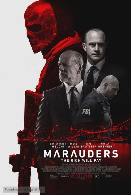 Marauders A2 Movie Poster-Pixel Demon