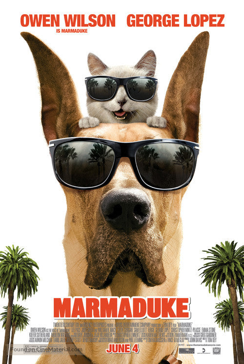 Marmaduke Cinema Movie Poster A2 Size
