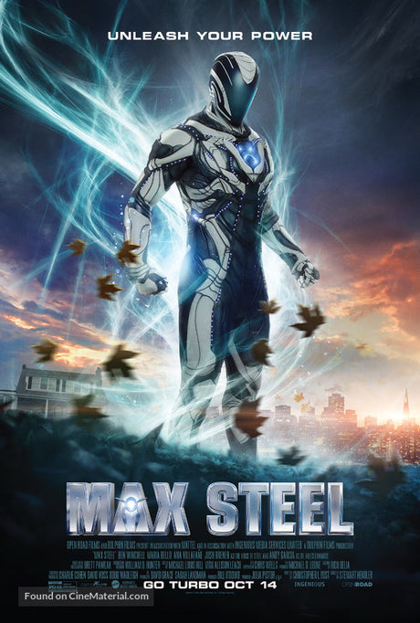 Pixel Demon Max Steel Movie Poster A2 Size