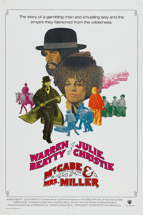 McCabe & Mrs. Miller A2 Size Movie Poster-Pixel Demon