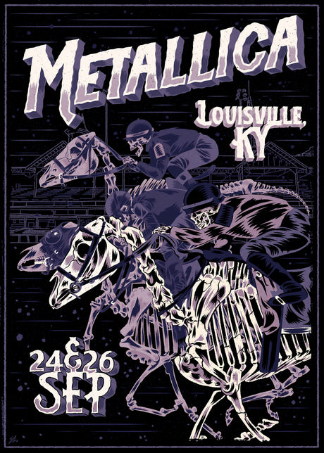 Metallica 4 Vintage Gig A2 Size Posters-Pixel Demon