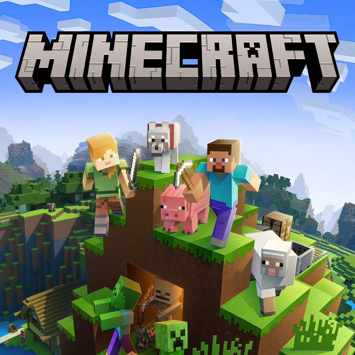2010s Minecraft A2 Size Posters – Pixel Demon