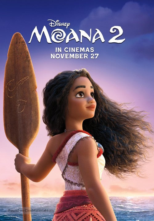 Moana 2 Movie Poster A2 Size Version 10