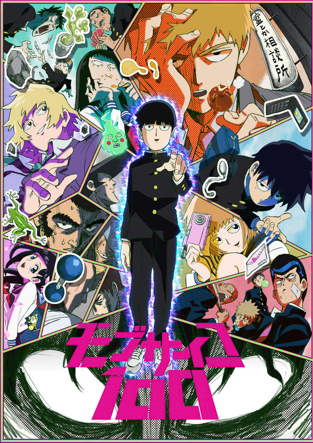 Anime Mob Psycho 100 A2 Size Posters-Pixel Demon