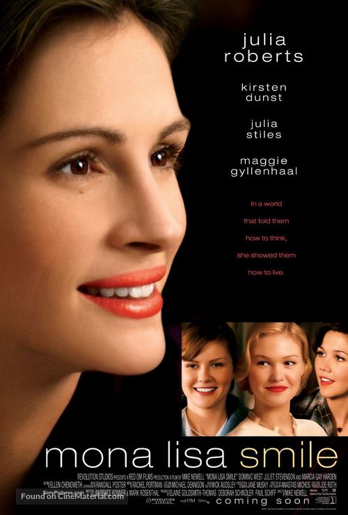 Mona Lisa Smile Cinema Movie Poster A2 Size
