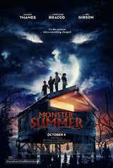 Monster Summer Cinema Movie Poster A2 Size