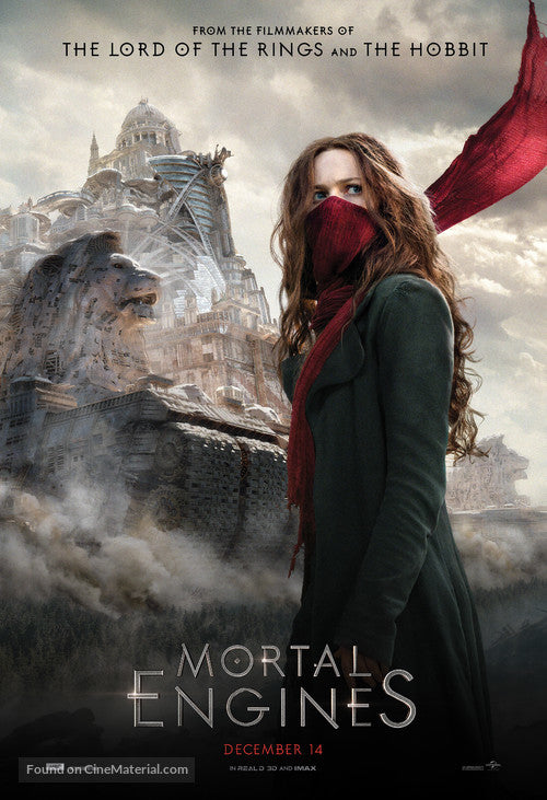 Mortal Engines A2 Movie Poster-Pixel Demon