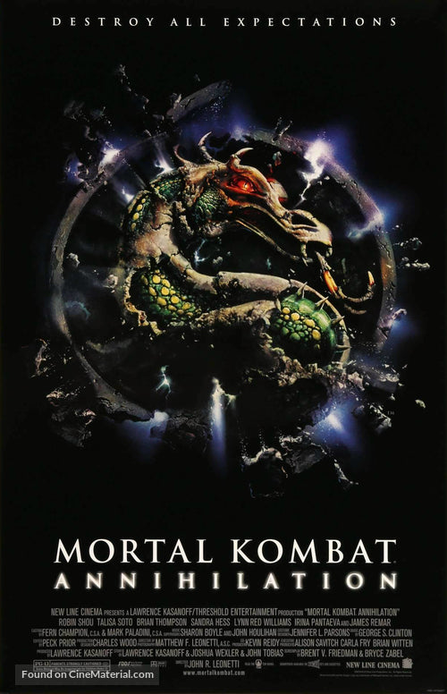 Mortal Kombat: Annihilation A2 Movie Poster-Pixel Demon