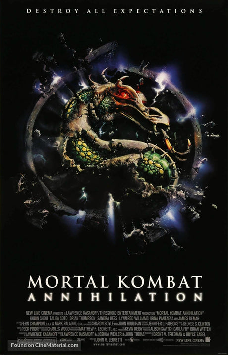 Mortal Kombat: Annihilation A2 Movie Poster-Pixel Demon