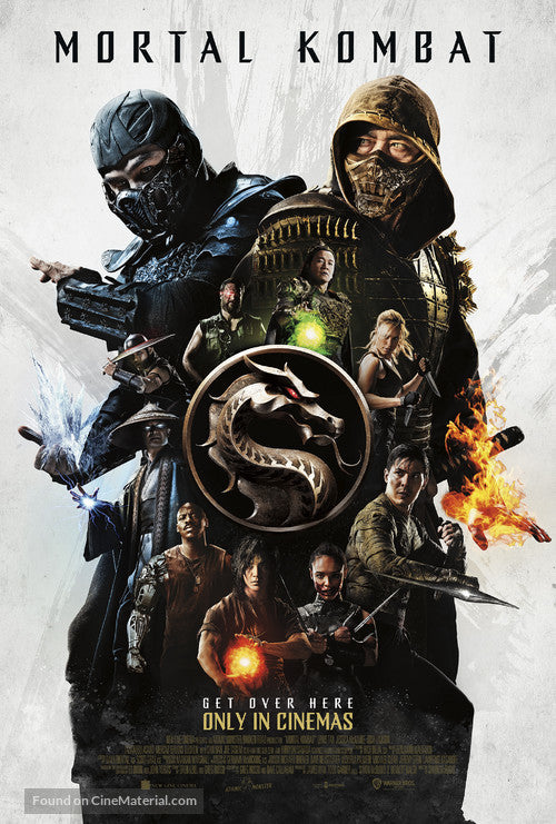 Mortal Kombat A2 Movie Poster-Pixel Demon