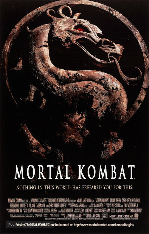 Mortal Kombat A2 Movie Poster-Pixel Demon