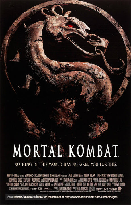 Mortal Kombat A2 Movie Poster-Pixel Demon