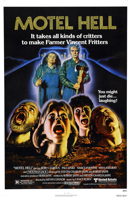 Motel hell A2 Size Movie Poster-Pixel Demon