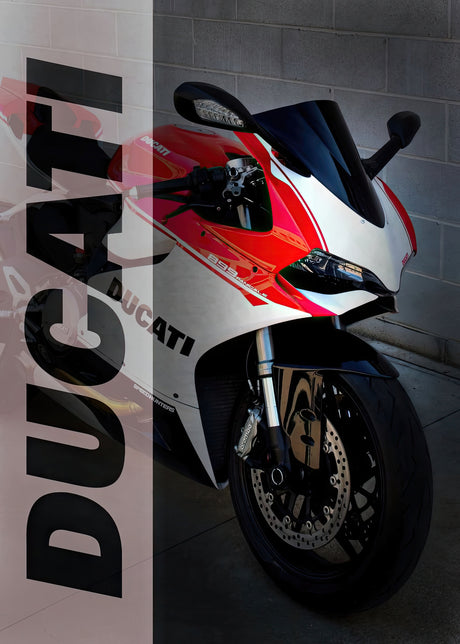 Motorbike Wall Art Design 20 A2 Size Posters-Pixel Demon