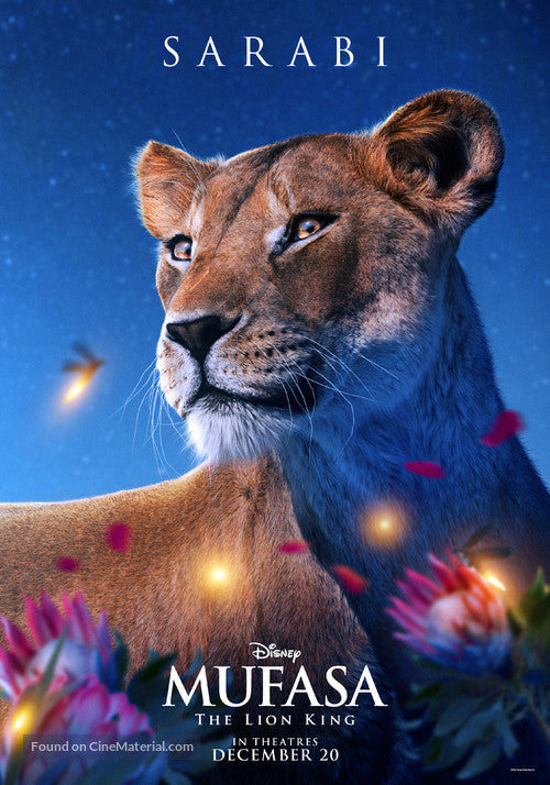 Mufasa: The Lion King Movie Poster A2 Size Version 7