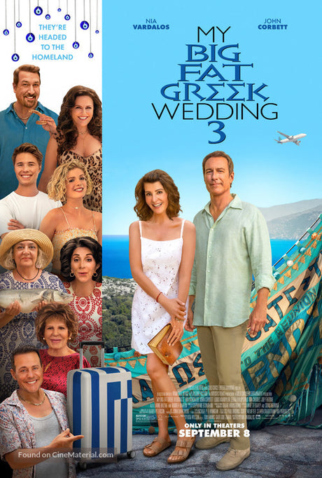 My Big Fat Greek Wedding 3 A2 Movie Poster-Pixel Demon