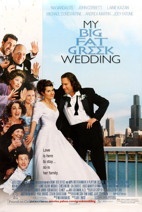 My Big Fat Greek Wedding A2 Movie Poster-Pixel Demon