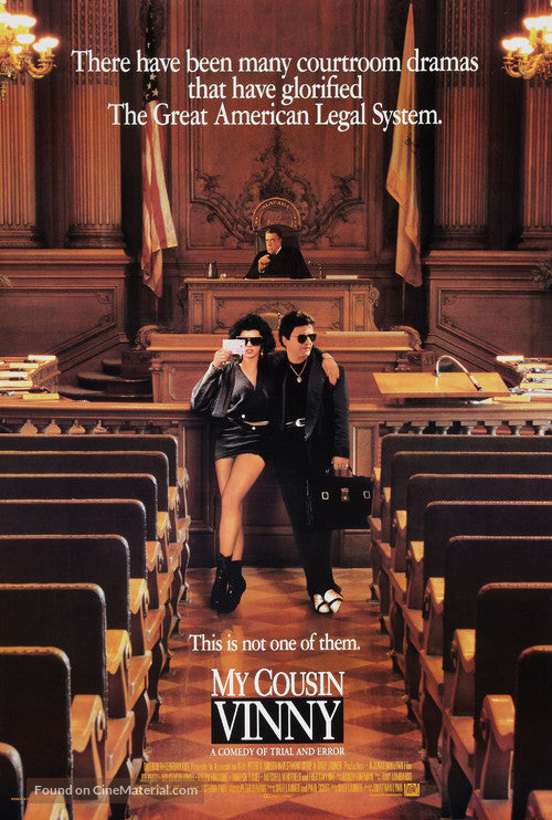 My Cousin Vinny A2 Movie Poster-Pixel Demon