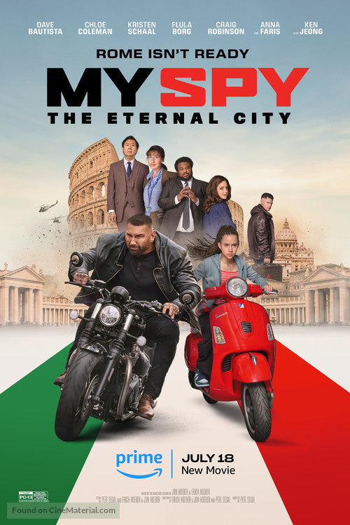 My Spy The Eternal City Cinema Movie Poster A2 Size