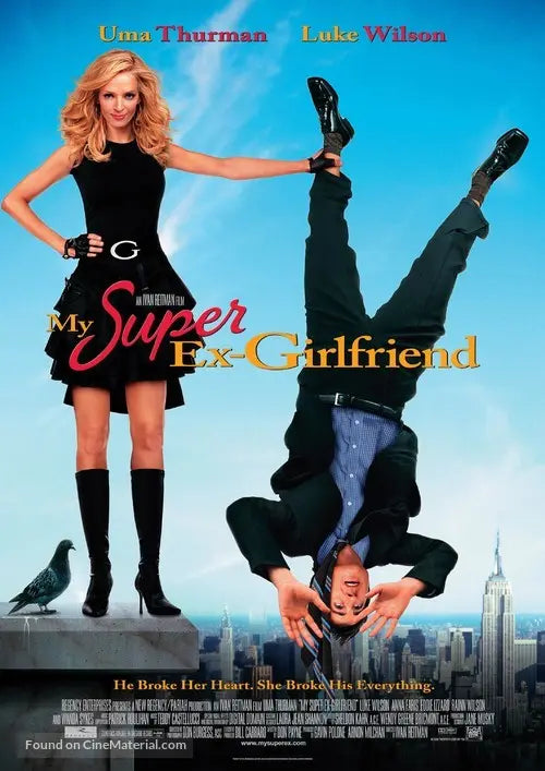 My Super Ex-Girlfriend Cinema Movie Poster A2 Size