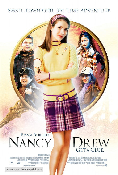 Pixel Demon Nancy Drew Movie Poster A2 Size