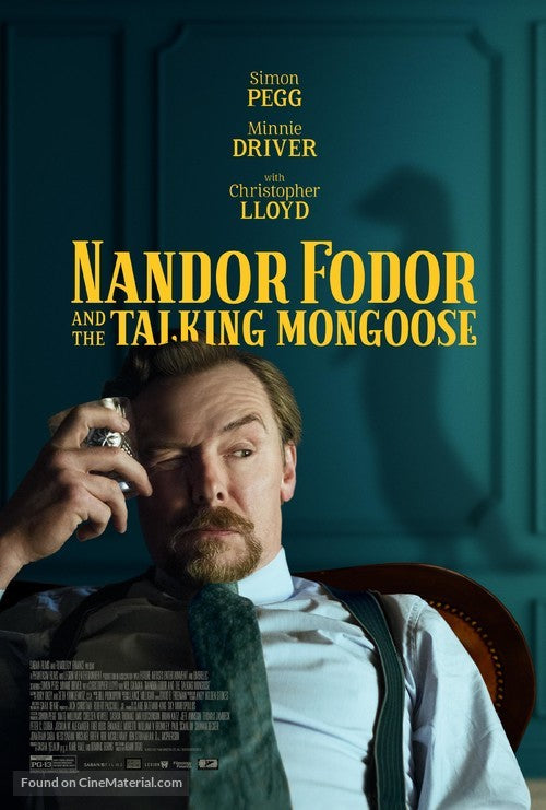 Pixel Demon Nandor Fodor and the Talking Mongoose Movie Poster A2 Size