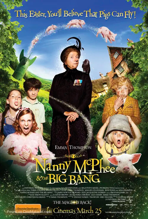 Nanny McPhee and the Big Bang A2 Movie Poster-Pixel Demon