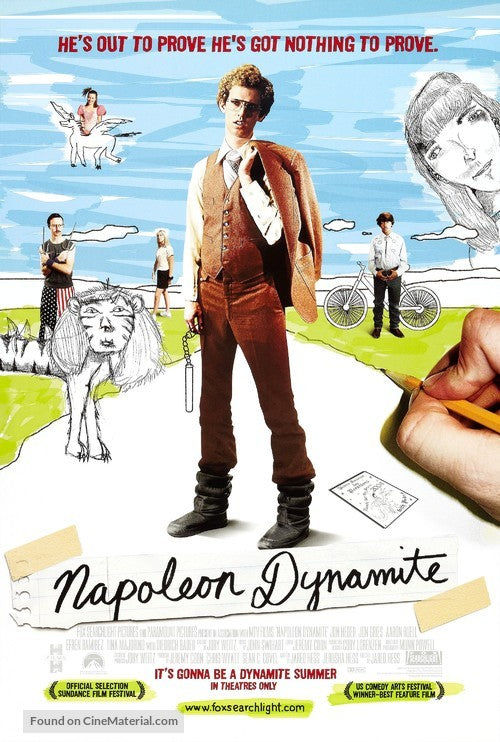 Napoleon Dynamite Cinema Movie Poster A2 Size