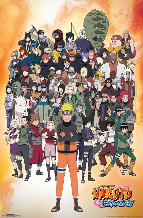 Naruto Anime Option 1  A2 Size Posters-Pixel Demon