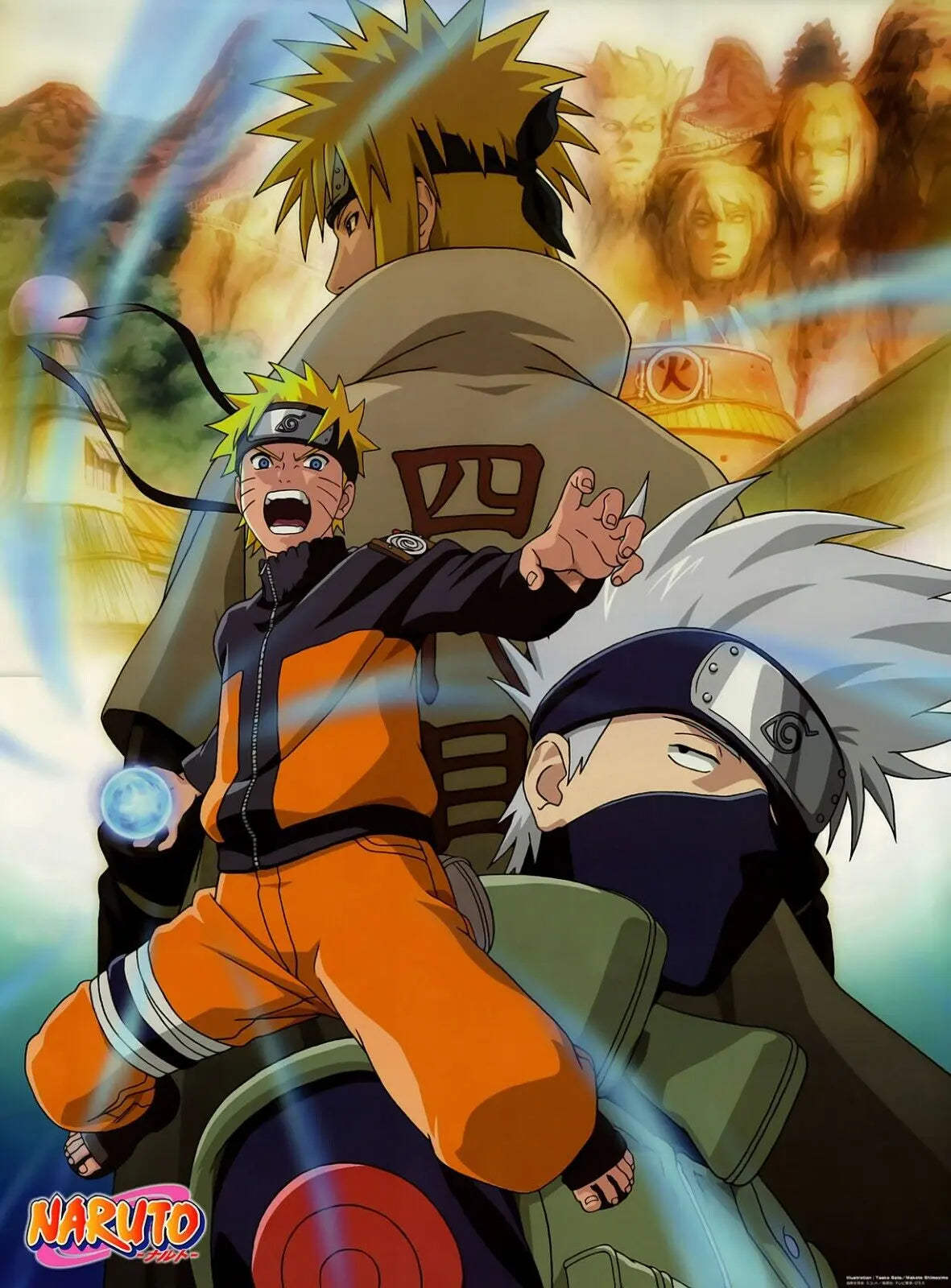 Naruto Anime Option 25  A2 Size Posters-Pixel Demon