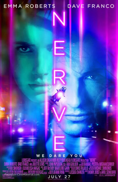 Pixel Demon Nerve Movie Poster A2 Size