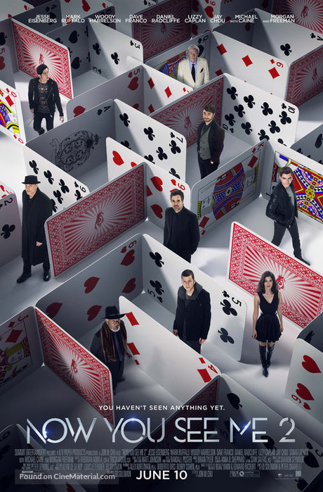 Now You See Me 2 A2 Movie Poster-Pixel Demon