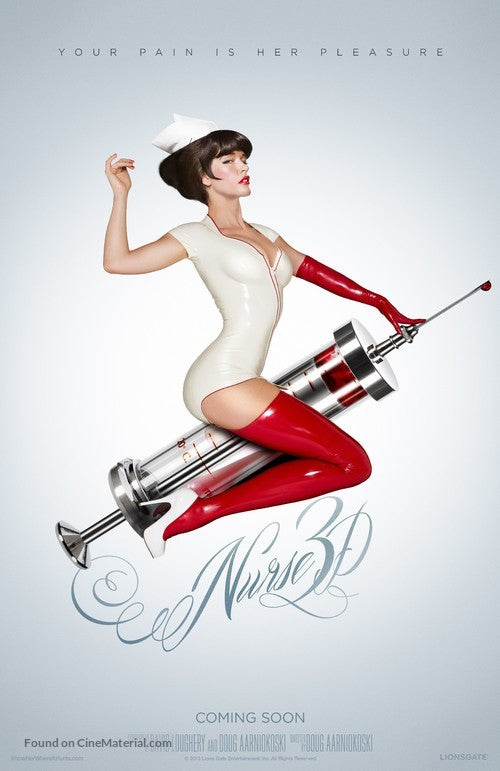 Nurse 3D Cinema Movie Poster A2 Size