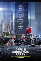 Office Christmas Party A2 Size Movie Poster-Pixel Demon