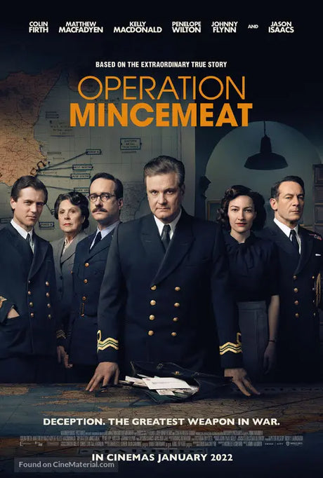 Pixel Demon Operation Mincemeat Movie Poster A2 Size