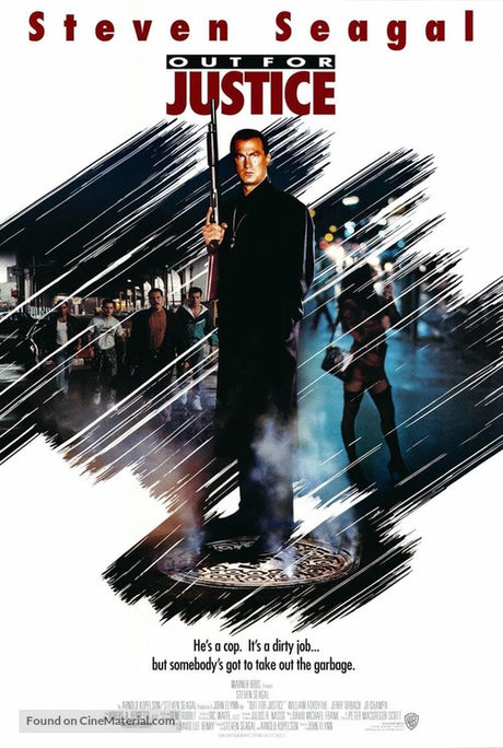 Out for Justice A2 Movie Poster-Pixel Demon